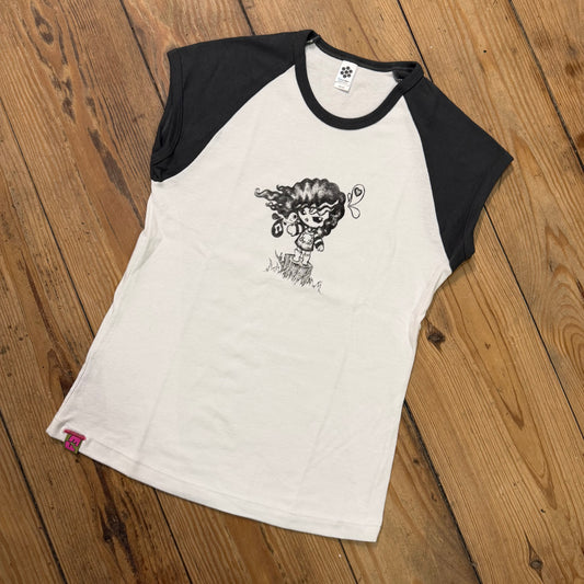 fantasy 3 baby tee M