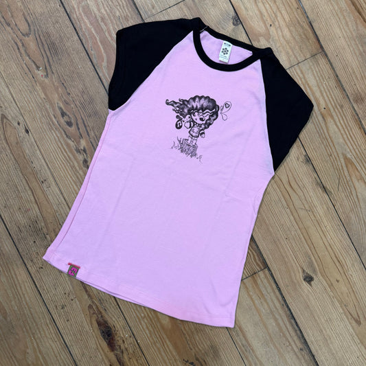 fantasy 3 baby tee L